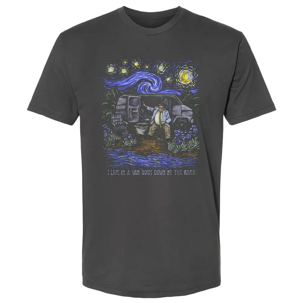Live In A Van Gogh Premium Unisex T-shirt - 8