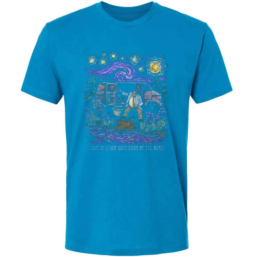 Live In A Van Gogh Premium Unisex T-shirt - 15