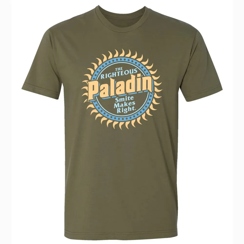 The Righteous Paladin Premium Unisex T-shirt - 5