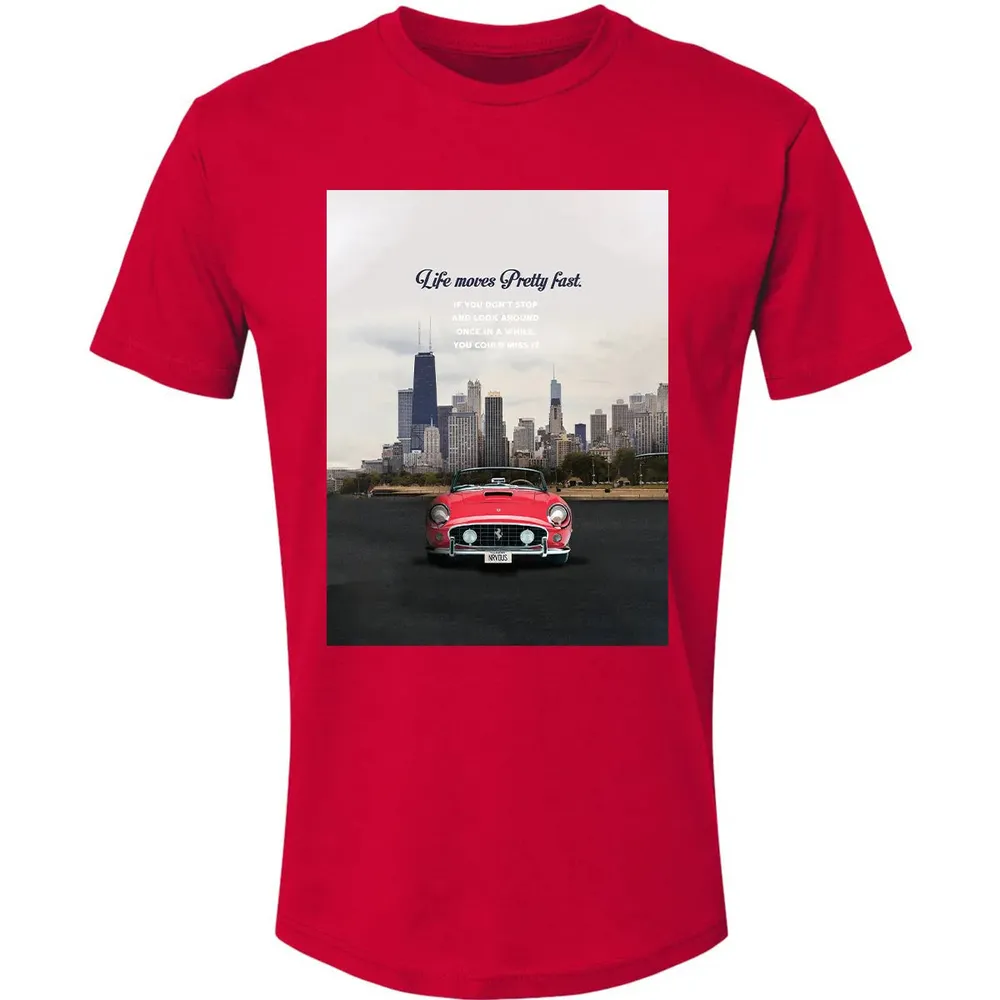 Life Moves Pretty Fast Premium Unisex T-shirt - 6