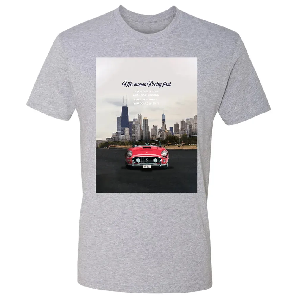 Life Moves Pretty Fast Premium Unisex T-shirt - 9
