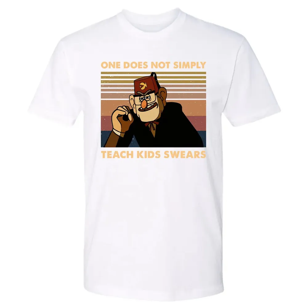 Teach Kids Swears Premium Unisex T-shirt - 4