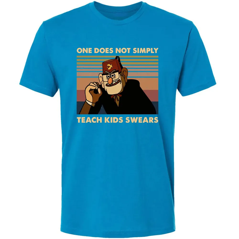 Teach Kids Swears Premium Unisex T-shirt - 15
