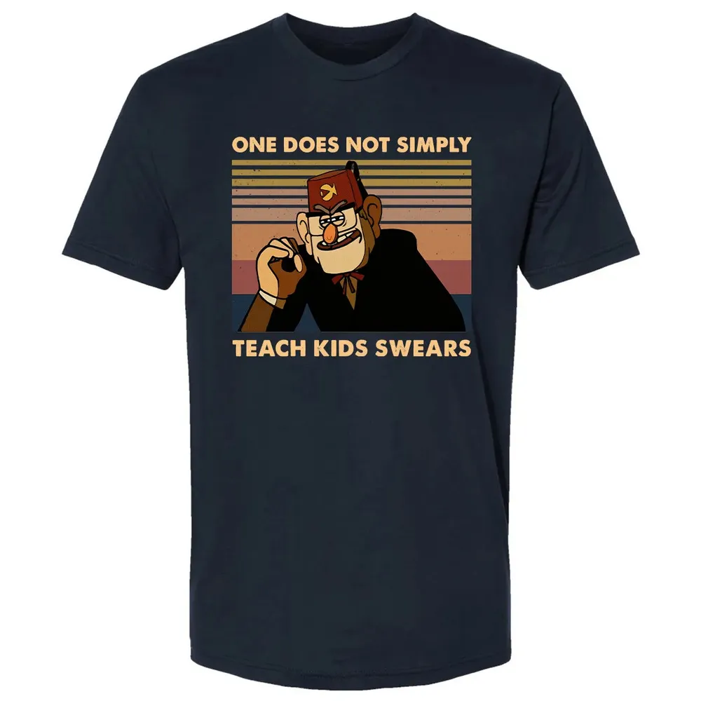 Teach Kids Swears Premium Unisex T-shirt - 2