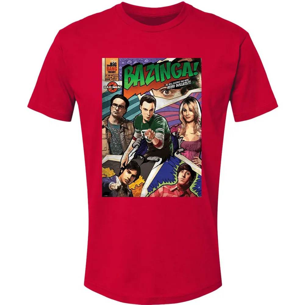 Bazinga Comic Premium Unisex T-shirt - 6