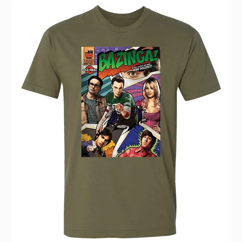 Bazinga Comic Premium Unisex T-shirt - 5
