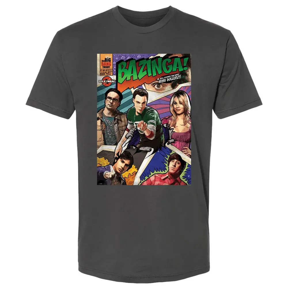 Bazinga Comic Premium Unisex T-shirt - 8