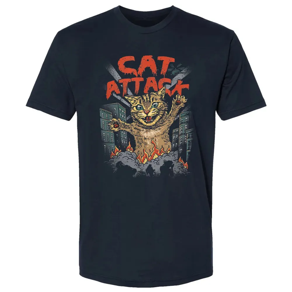 Cat Attack Premium Unisex T-shirt - 2