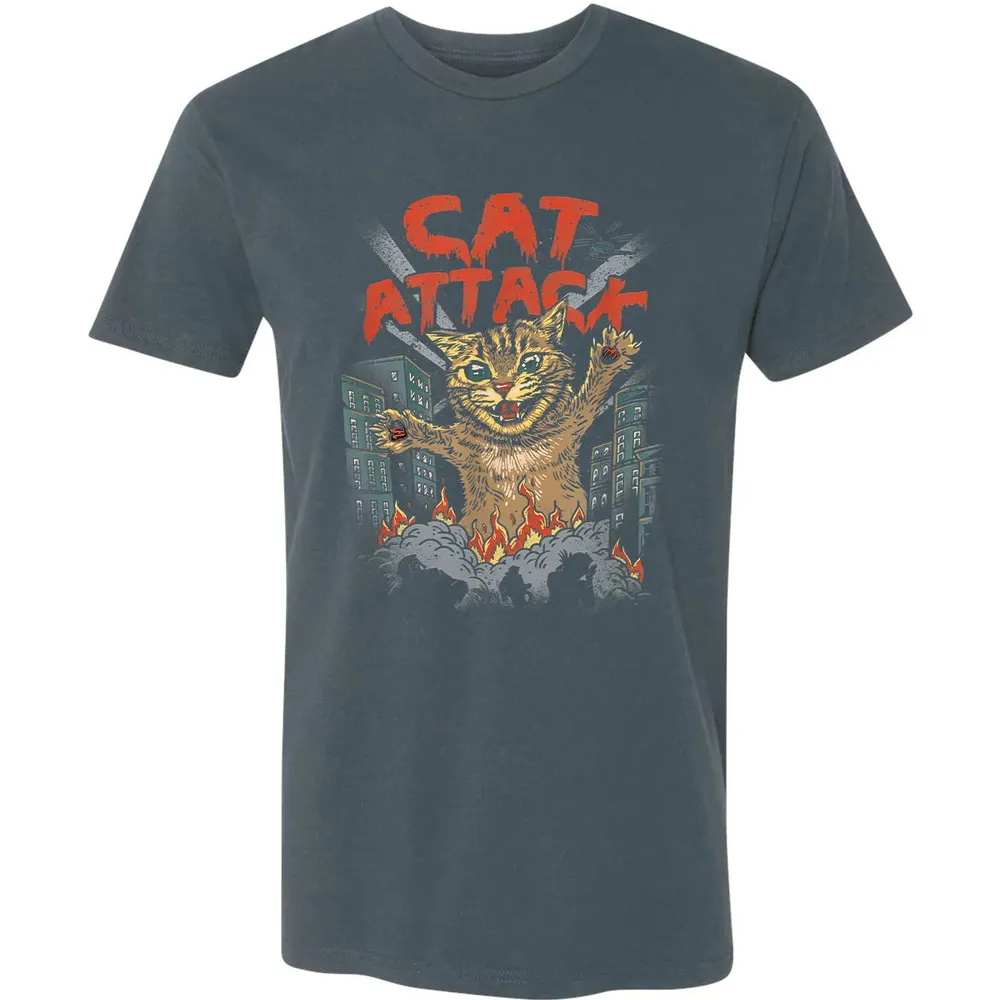 Cat Attack Premium Unisex T-shirt - 14
