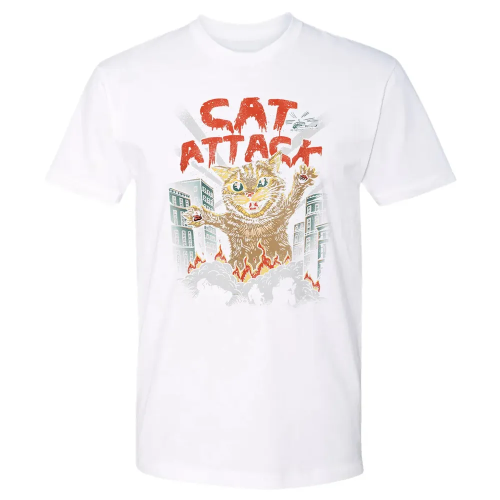 Cat Attack Premium Unisex T-shirt - 4