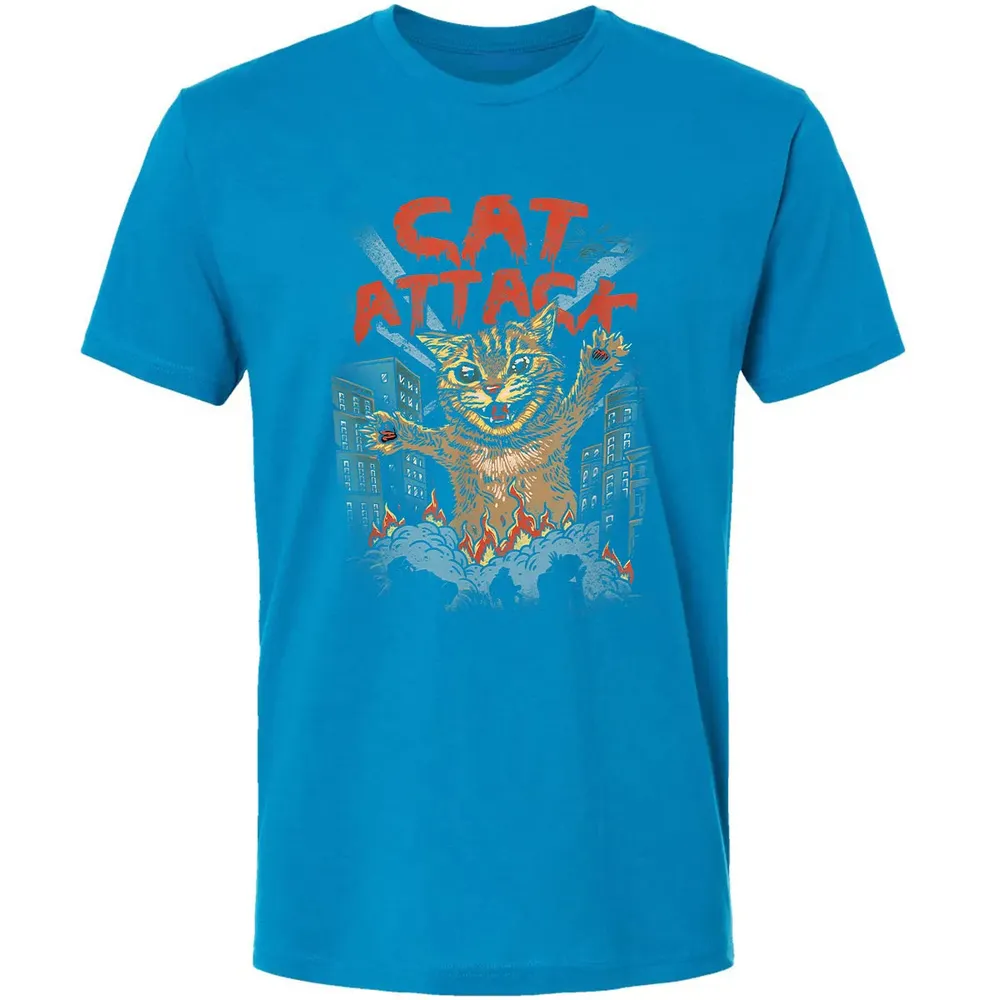 Cat Attack Premium Unisex T-shirt - 15
