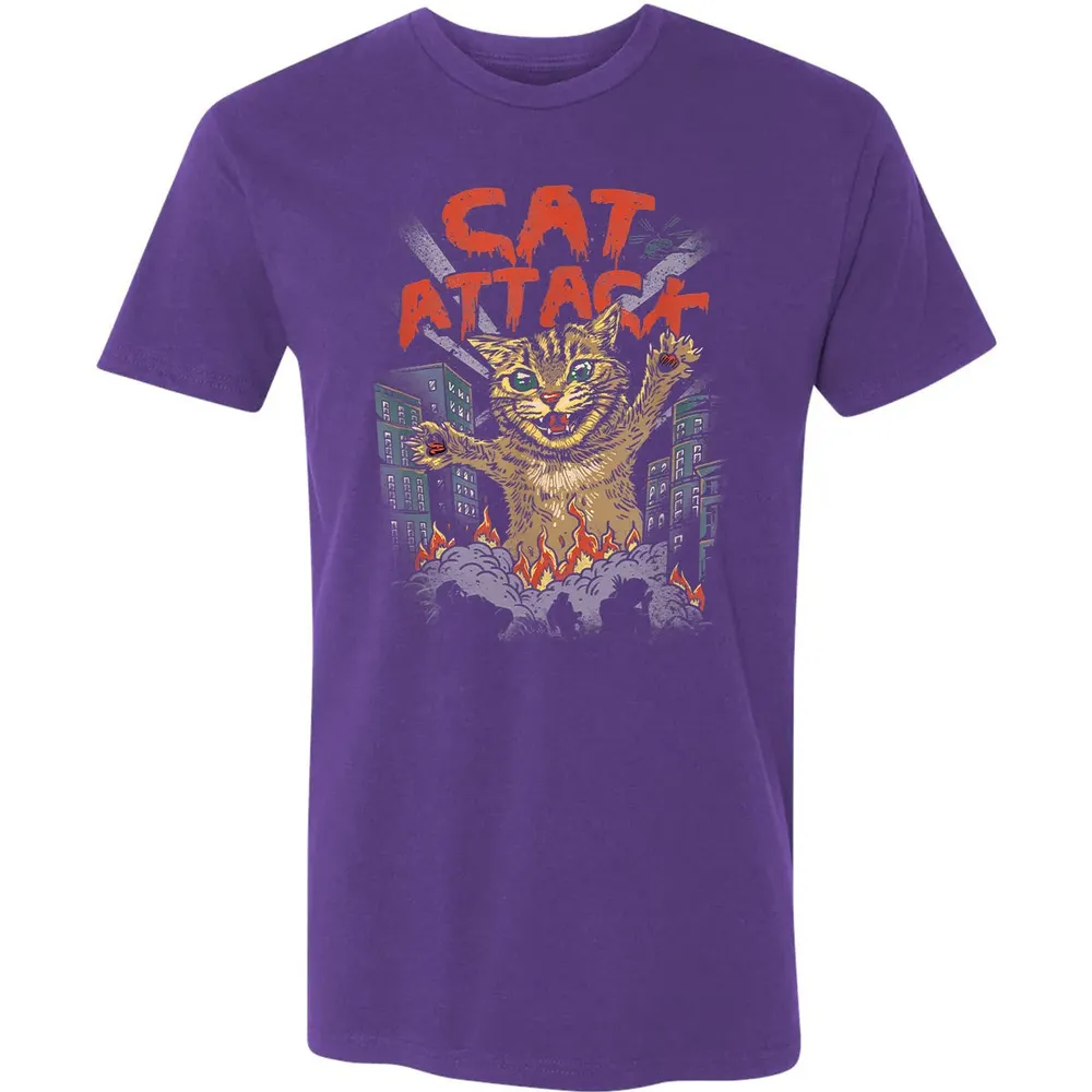 Cat Attack Premium Unisex T-shirt - 7