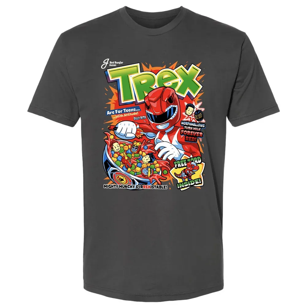Red Ranger Trex Premium Unisex T-shirt - 8