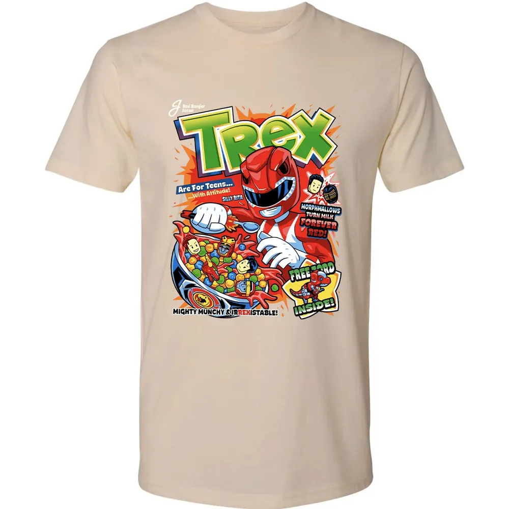 Red Ranger Trex Premium Unisex T-shirt - 13