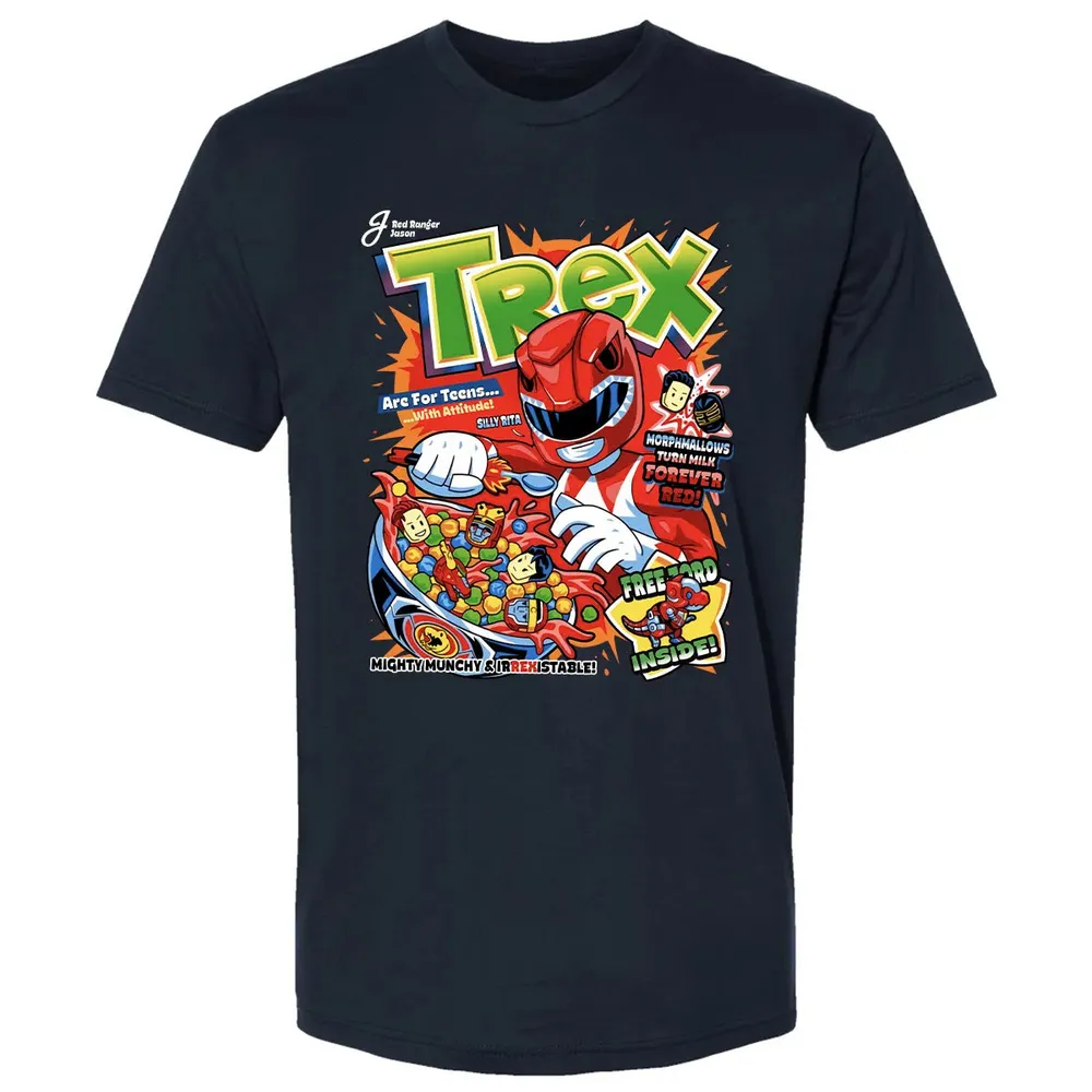 Red Ranger Trex Premium Unisex T-shirt - 2