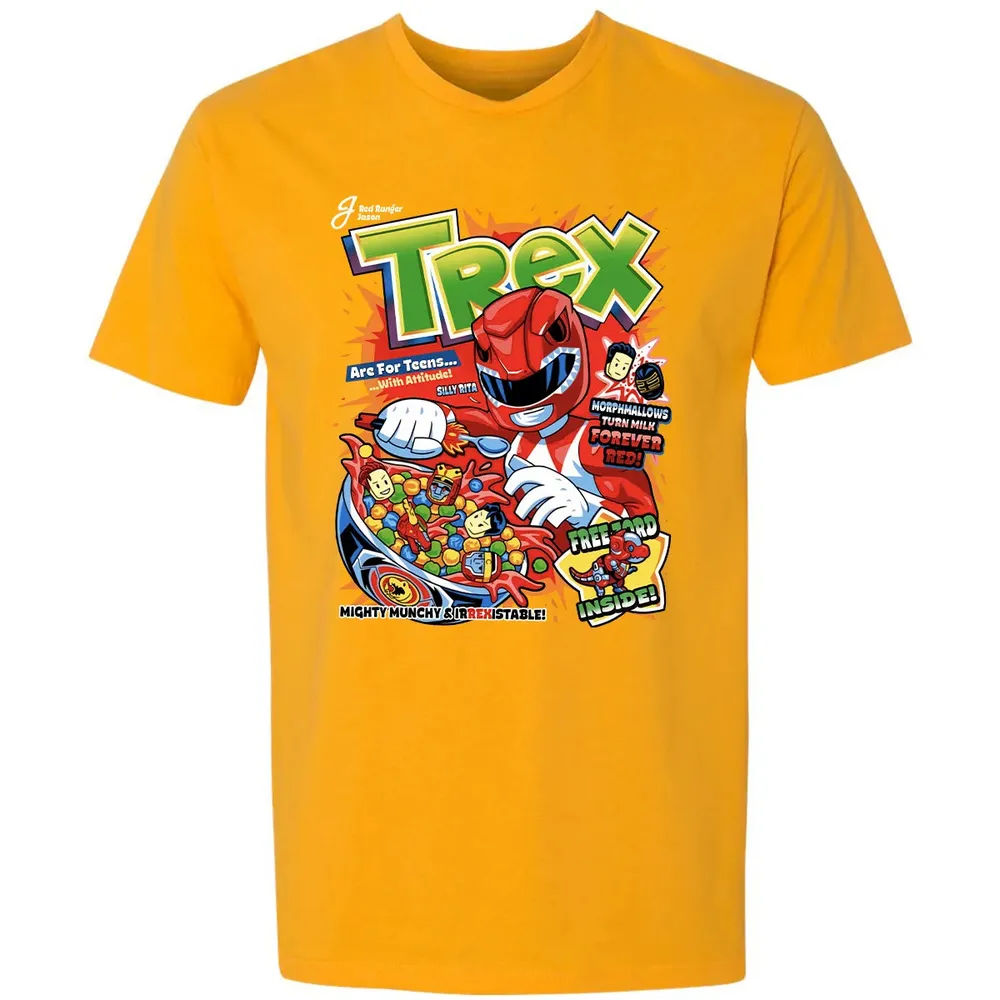 Red Ranger Trex Premium Unisex T-shirt - 11