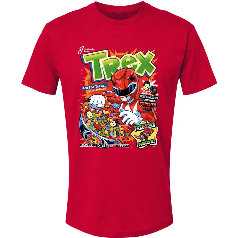 Red Ranger Trex Premium Unisex T-shirt - 6