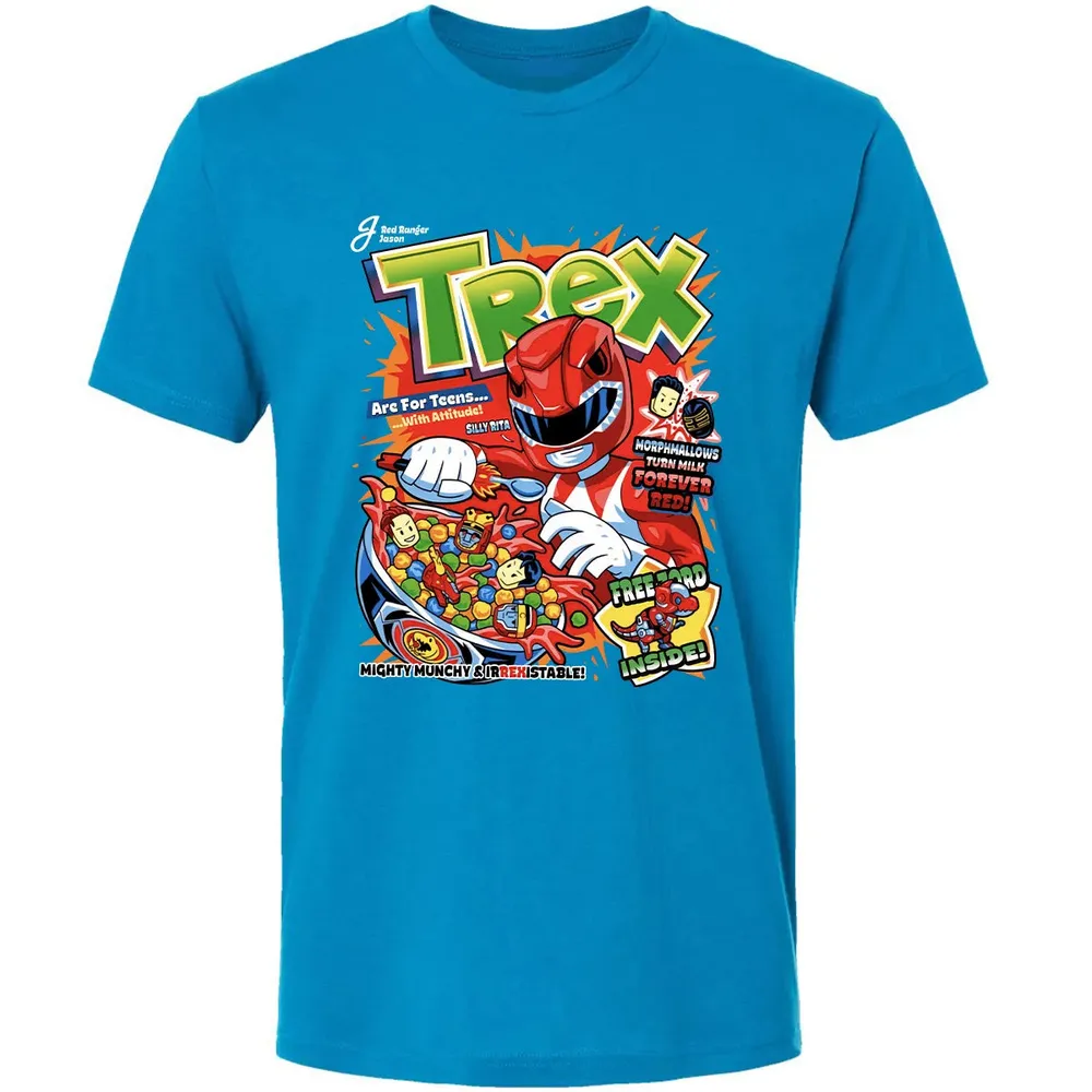 Red Ranger Trex Premium Unisex T-shirt - 15