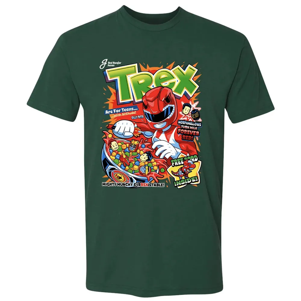 Red Ranger Trex Premium Unisex T-shirt - 12