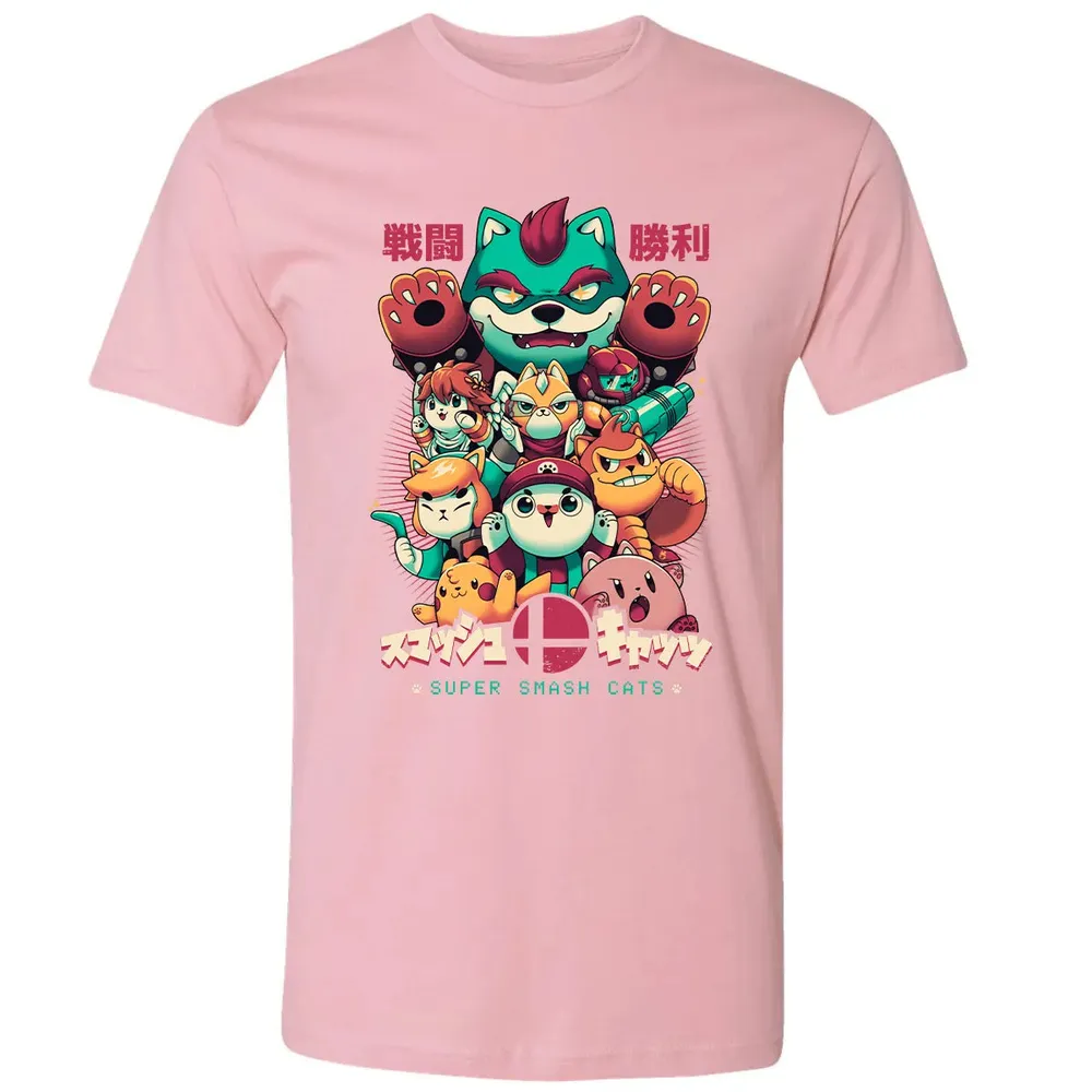 Super Smash Cats Premium Unisex T-shirt - 3