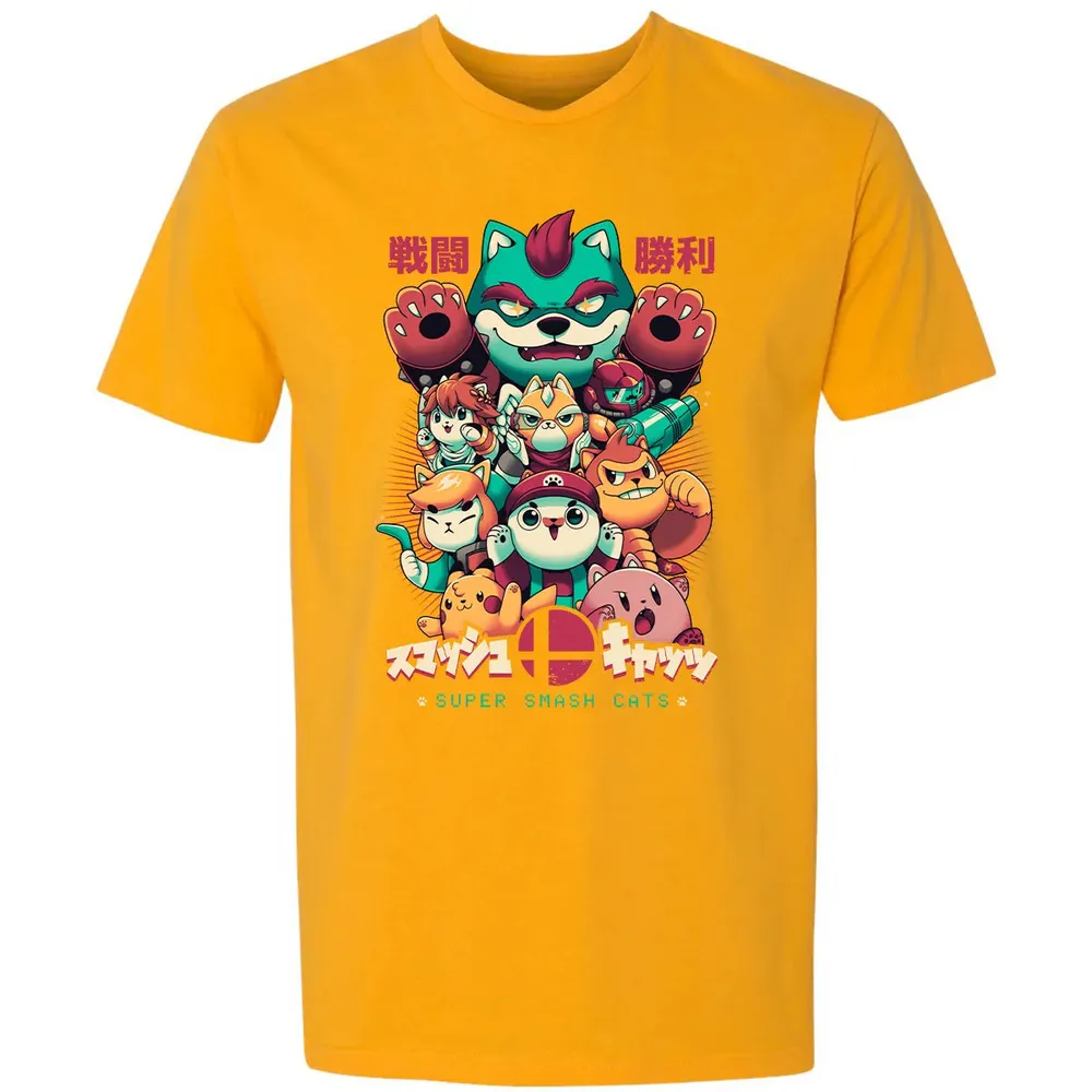 Super Smash Cats Premium Unisex T-shirt - 11