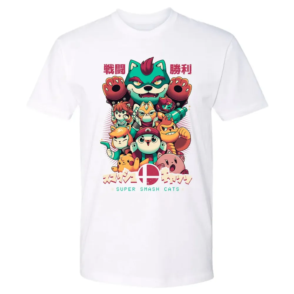 Super Smash Cats Premium Unisex T-shirt - 4