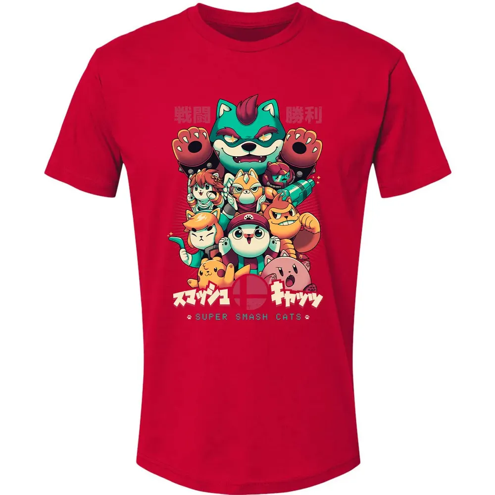 Super Smash Cats Premium Unisex T-shirt - 6