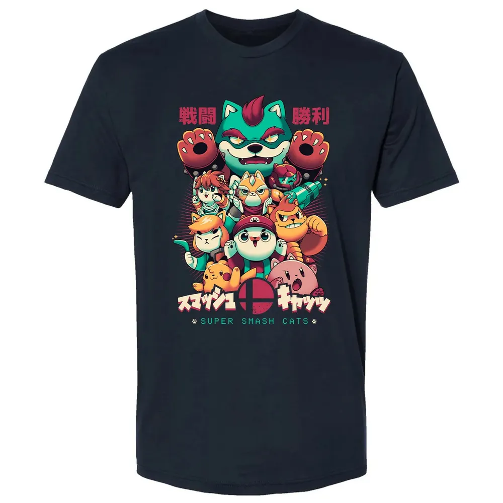 Super Smash Cats Premium Unisex T-shirt - 2