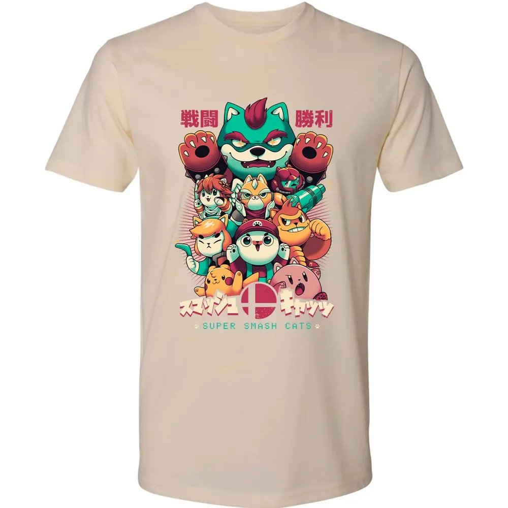 Super Smash Cats Premium Unisex T-shirt - 13
