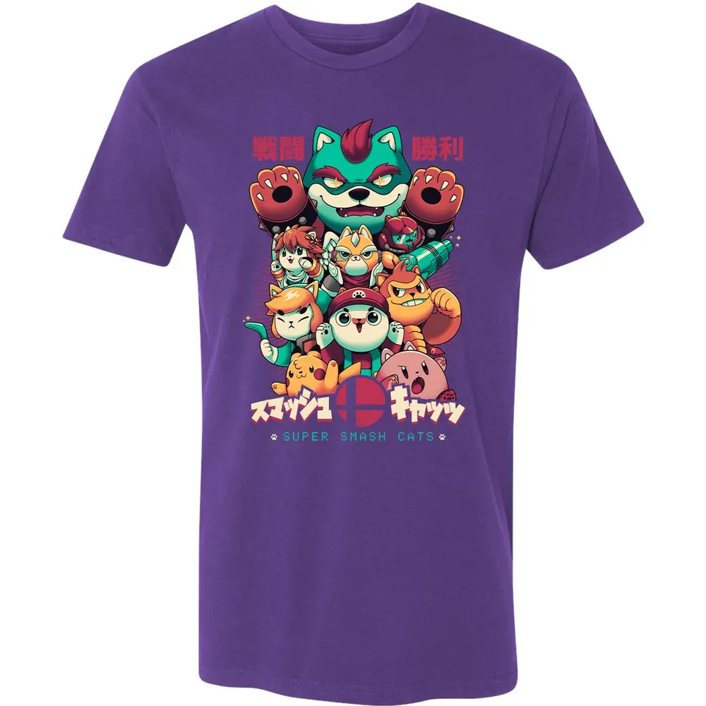 Super Smash Cats Premium Unisex T-shirt - 7
