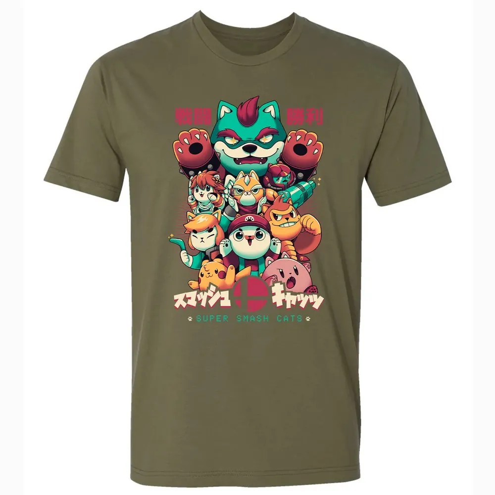 Super Smash Cats Premium Unisex T-shirt - 5