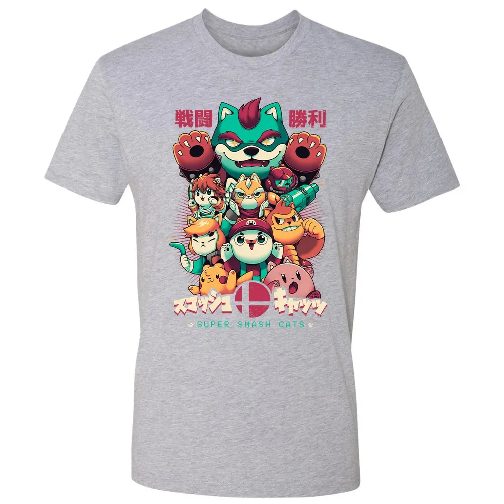 Super Smash Cats Premium Unisex T-shirt - 9