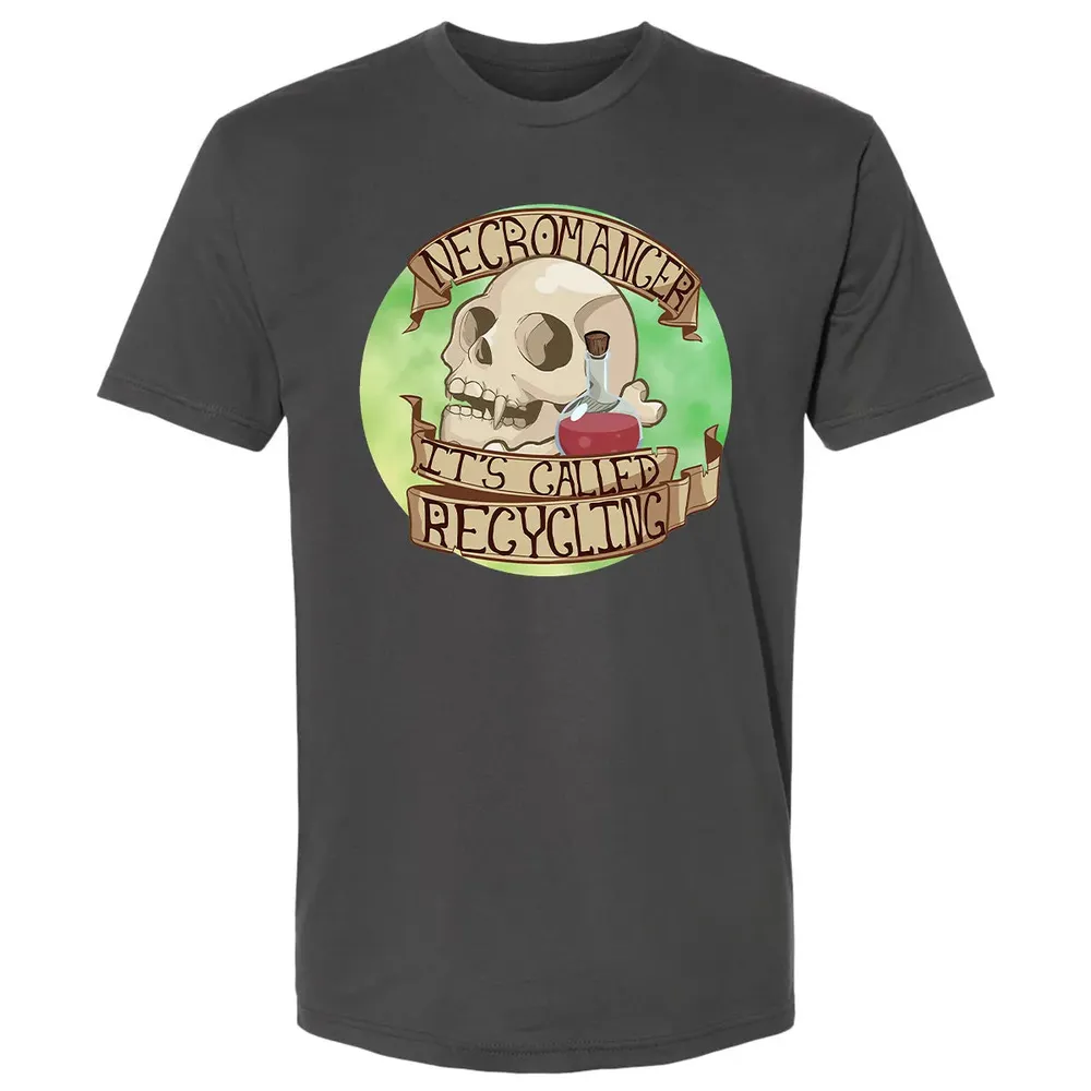 Necromancer   Its Called Recycling Premium Unisex T-shirt - 8