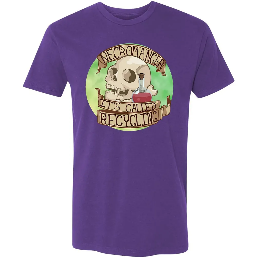 Necromancer   Its Called Recycling Premium Unisex T-shirt - 7