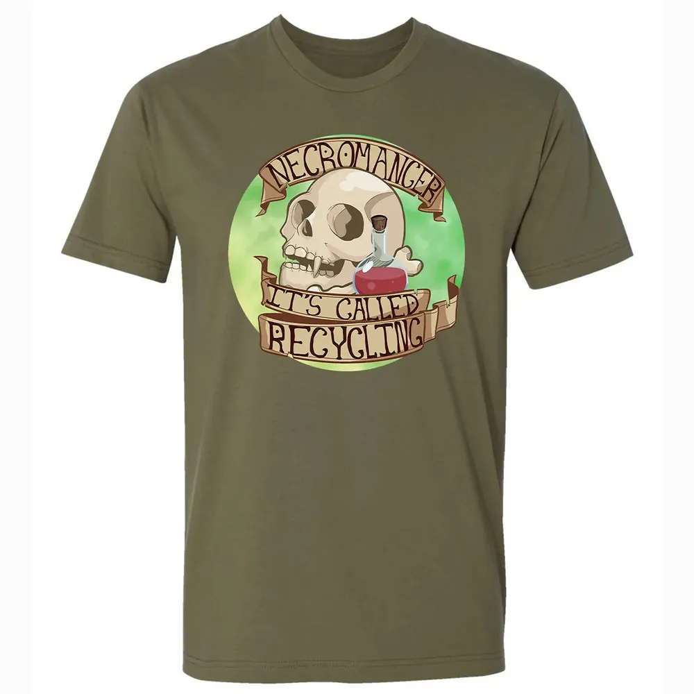 Necromancer   Its Called Recycling Premium Unisex T-shirt - 5