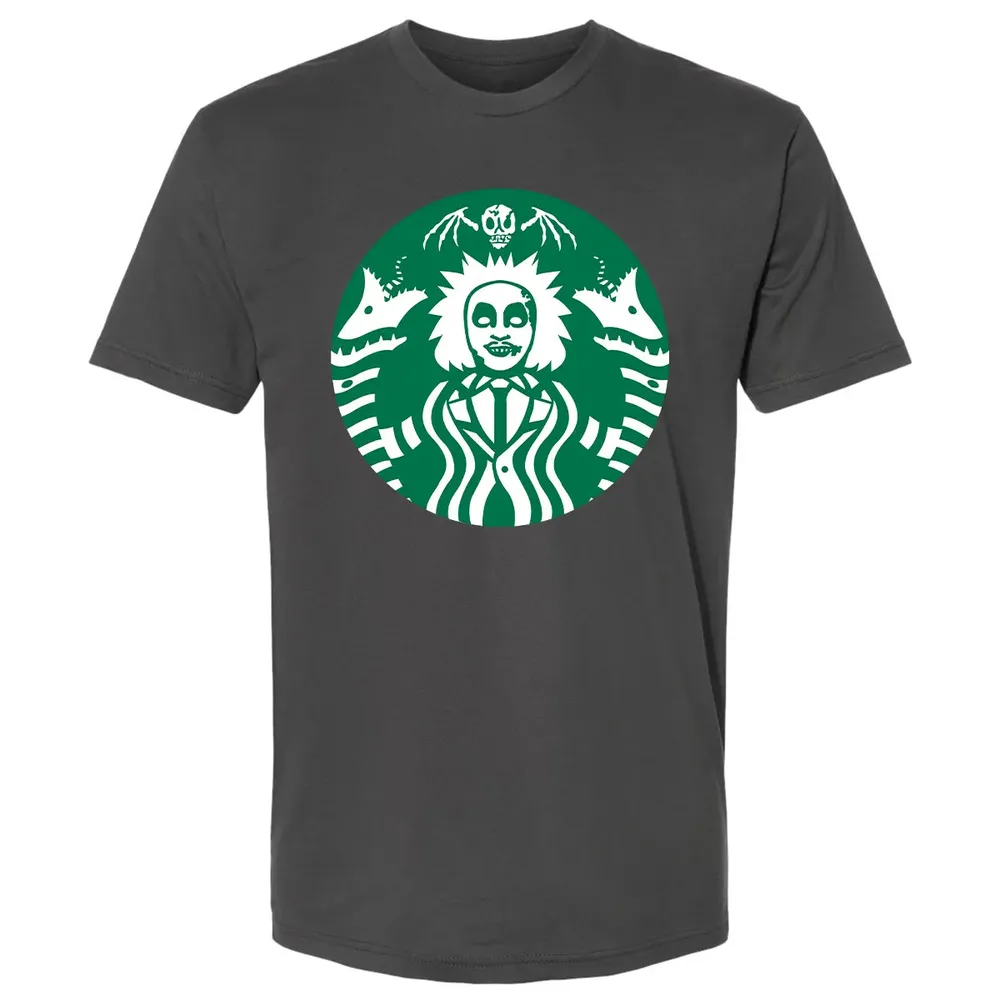 Beetlejuice Coffee Premium Unisex T-shirt - 8