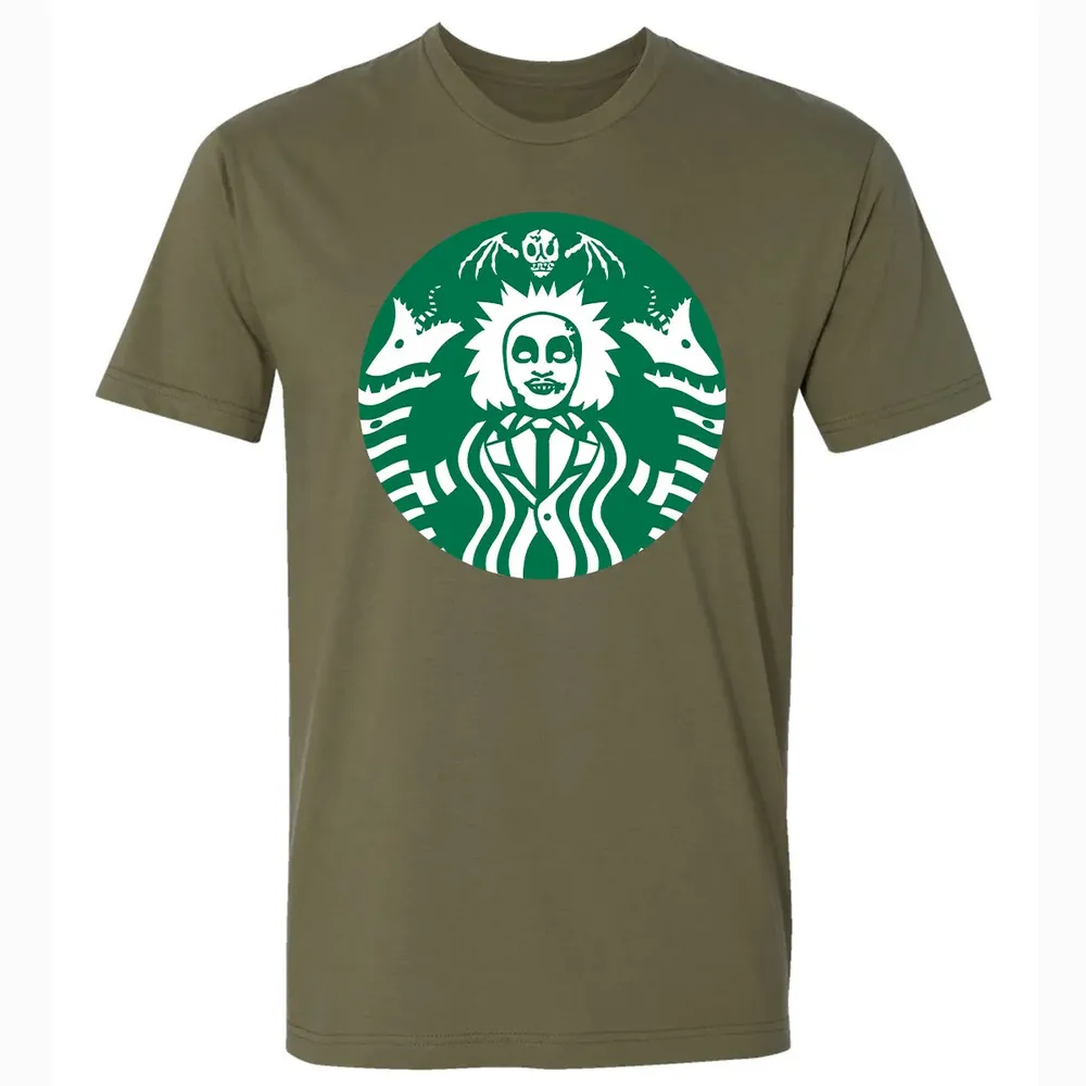 Beetlejuice Coffee Premium Unisex T-shirt - 5