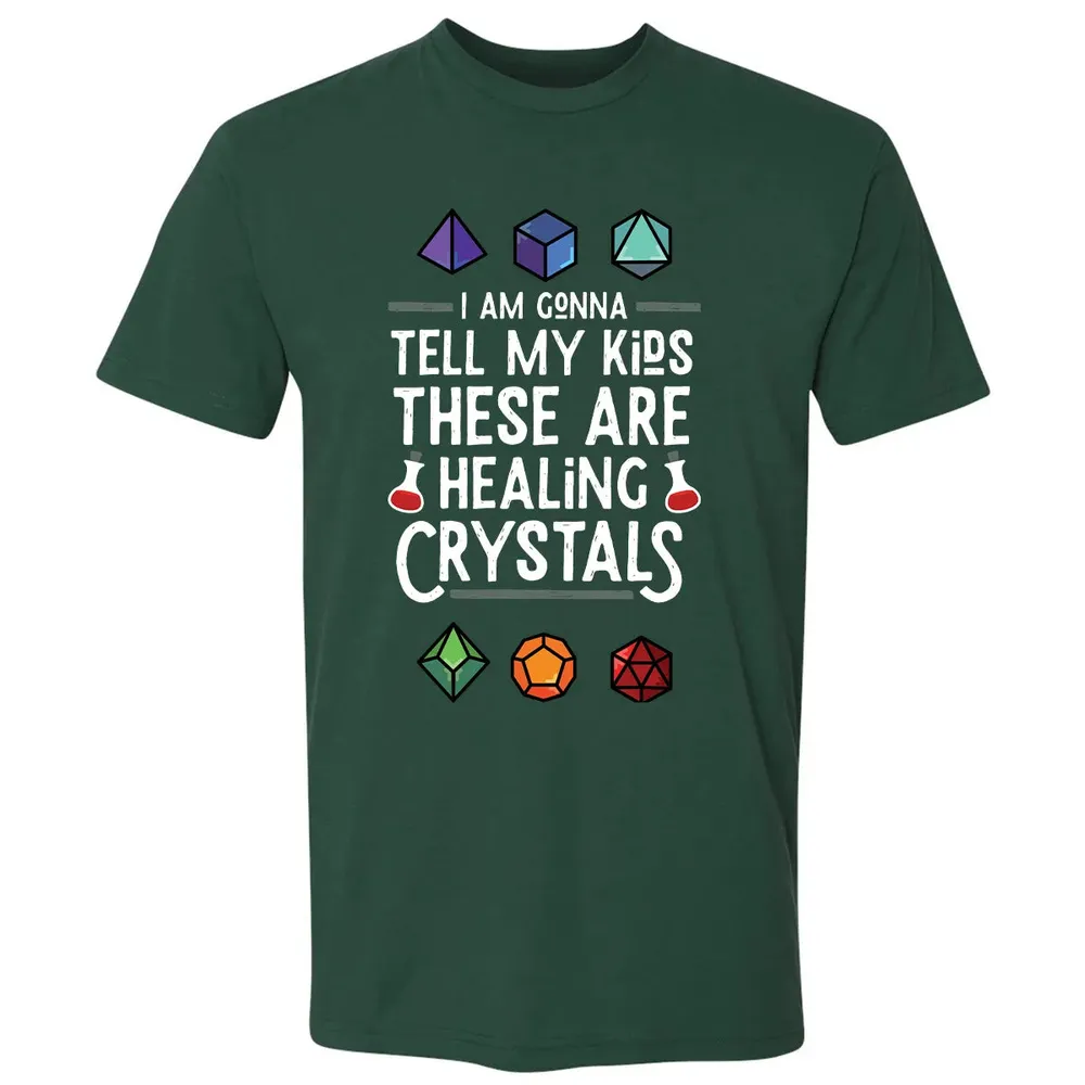 Healing Crystals Premium Unisex T-shirt - 12