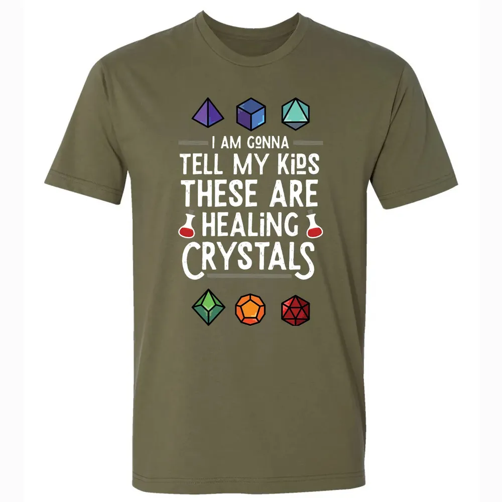 Healing Crystals Premium Unisex T-shirt - 5