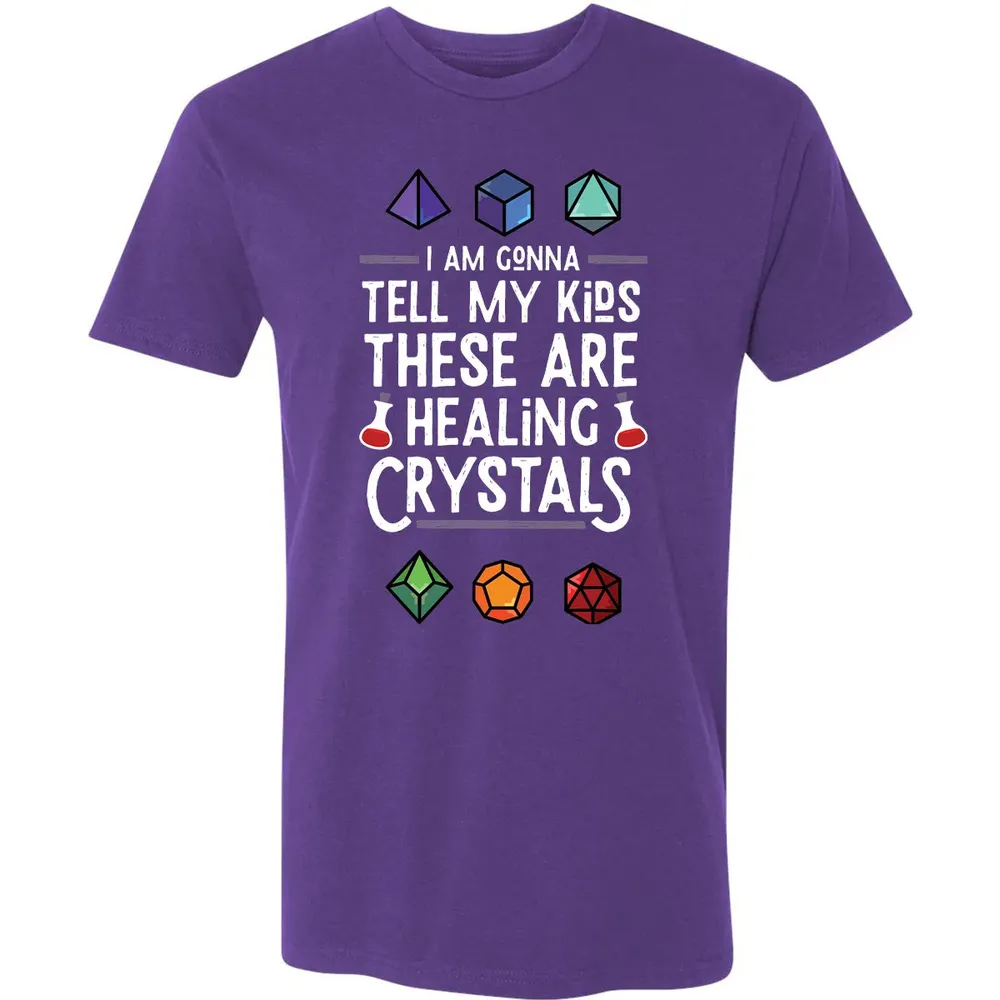 Healing Crystals Premium Unisex T-shirt - 7