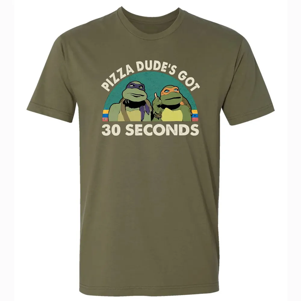 PIZZA DUDE'S GOT 30 SECONDS Premium Unisex T-shirt - 5