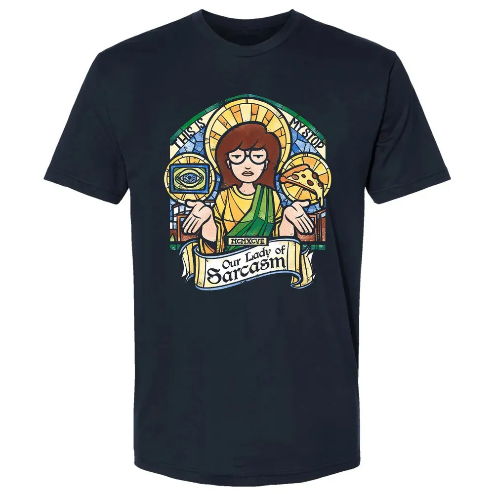 Our Lady Of Sarcasm Premium Unisex T-shirt - 2
