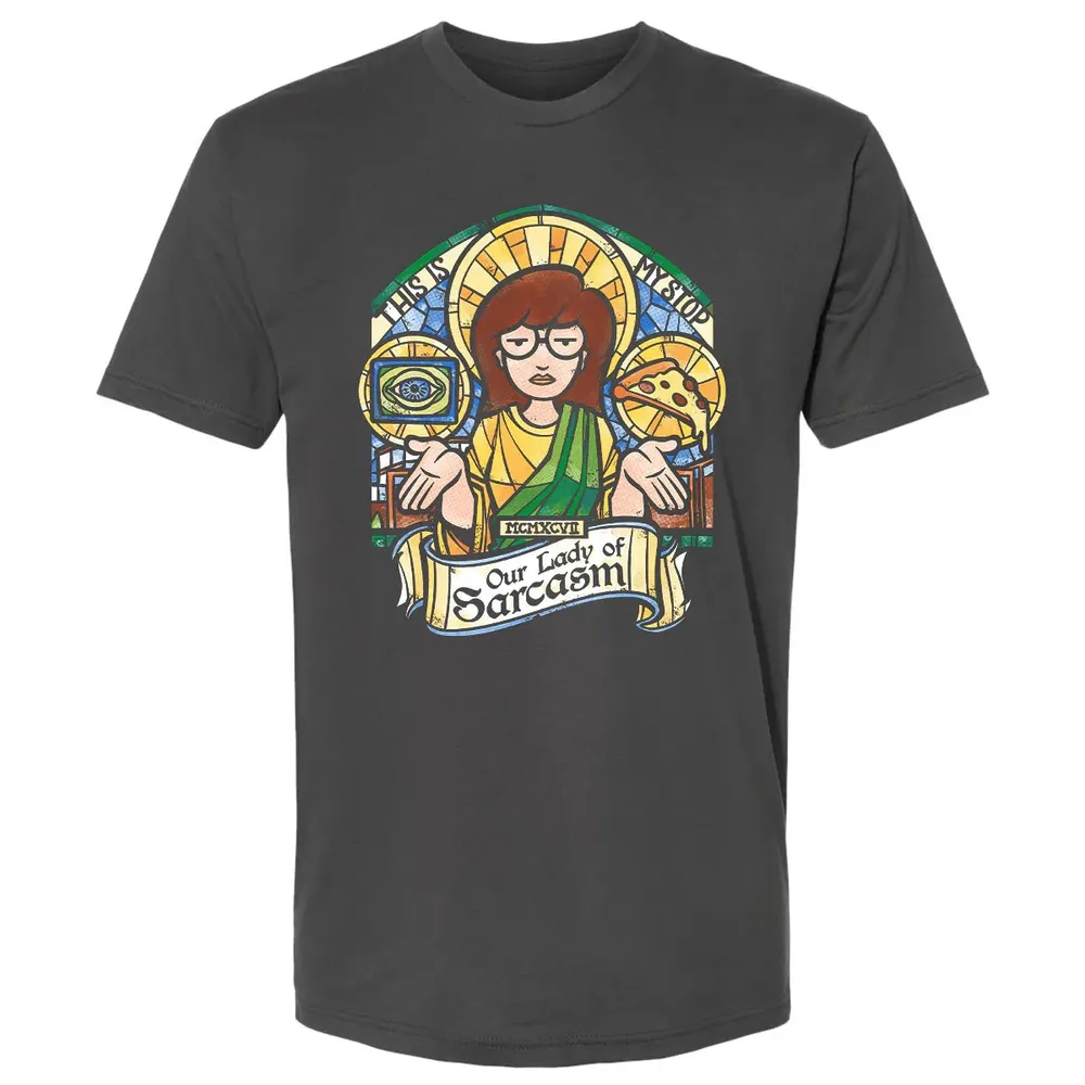 Our Lady Of Sarcasm Premium Unisex T-shirt - 8