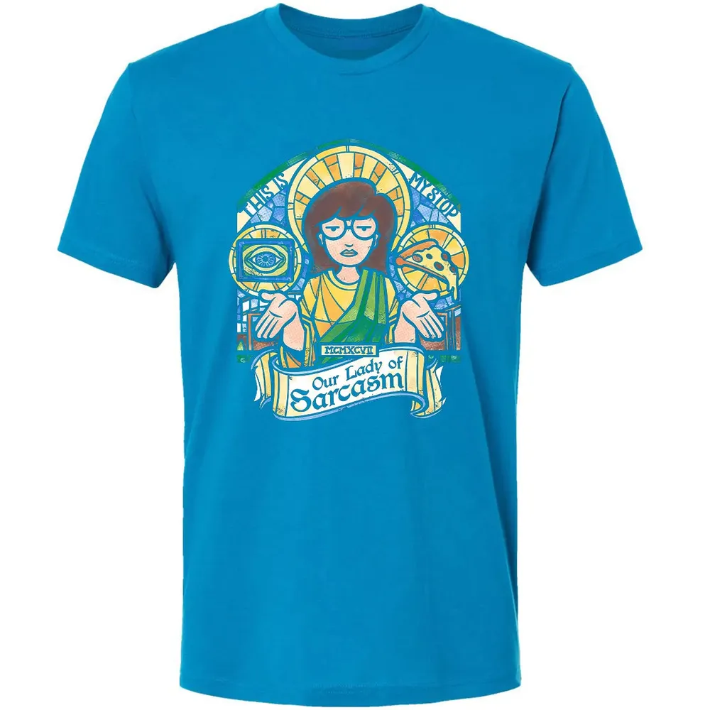 Our Lady Of Sarcasm Premium Unisex T-shirt - 15