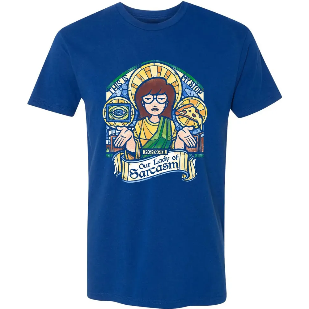 Our Lady Of Sarcasm Premium Unisex T-shirt - 10