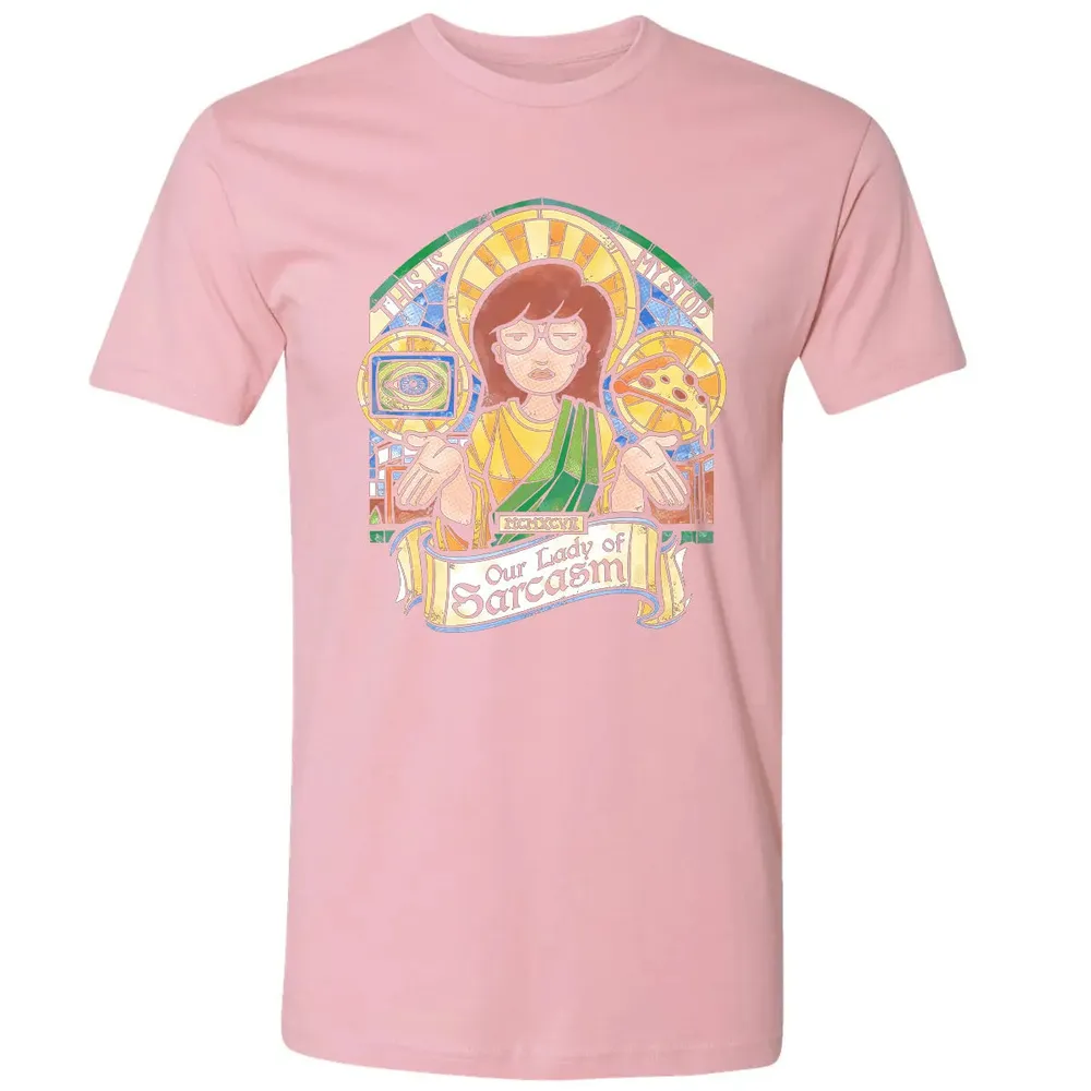 Our Lady Of Sarcasm Premium Unisex T-shirt - 3