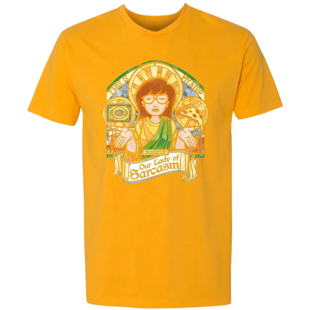Our Lady Of Sarcasm Premium Unisex T-shirt - 11