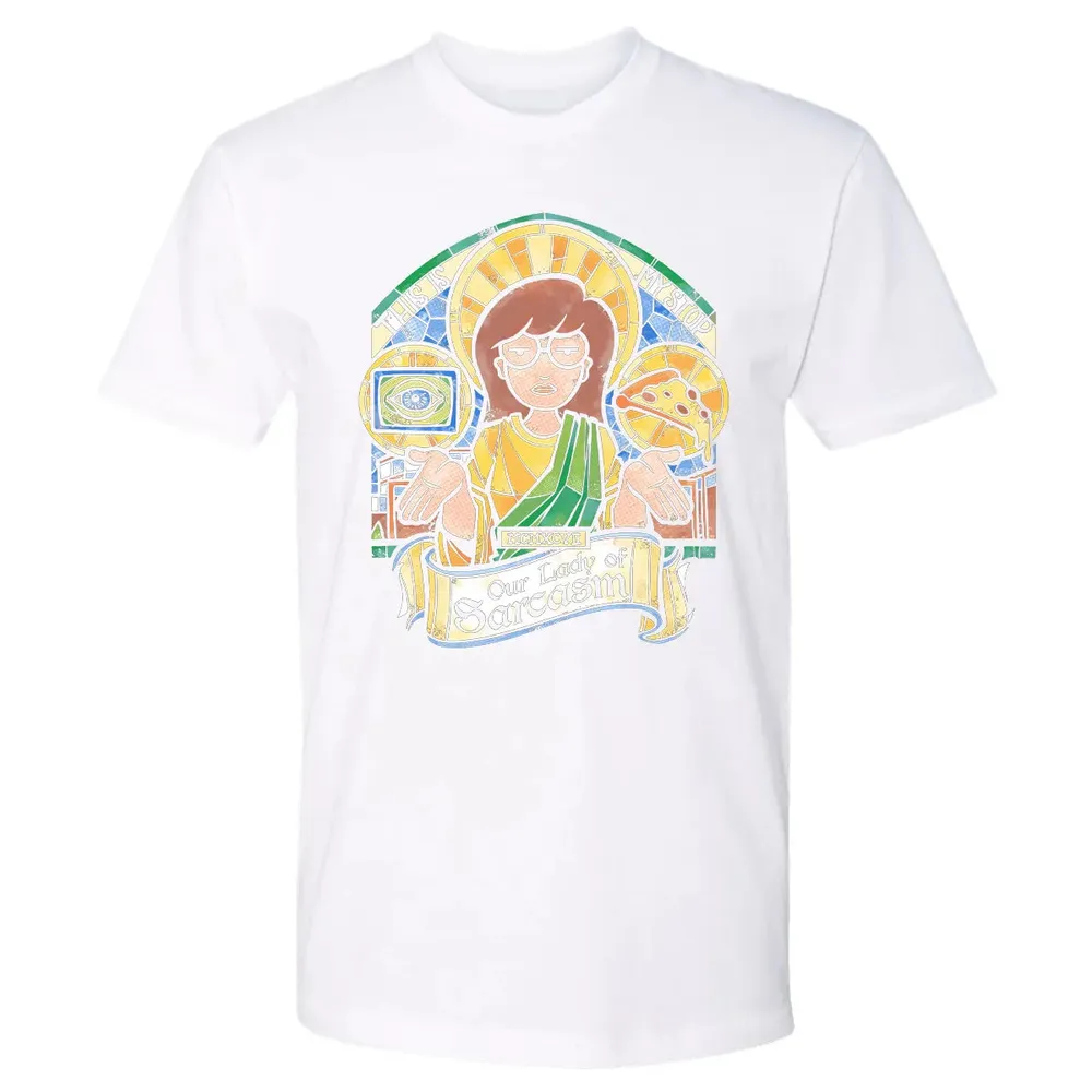 Our Lady Of Sarcasm Premium Unisex T-shirt - 4
