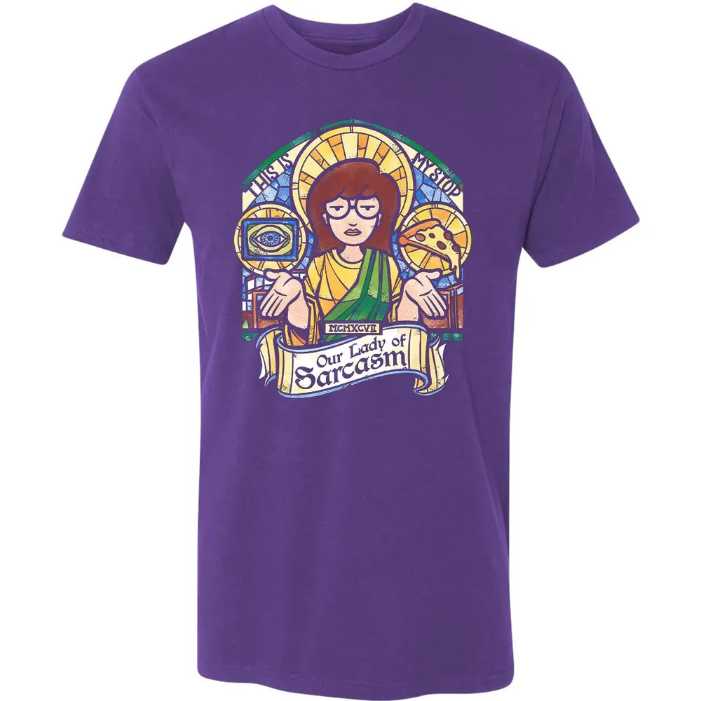 Our Lady Of Sarcasm Premium Unisex T-shirt - 7