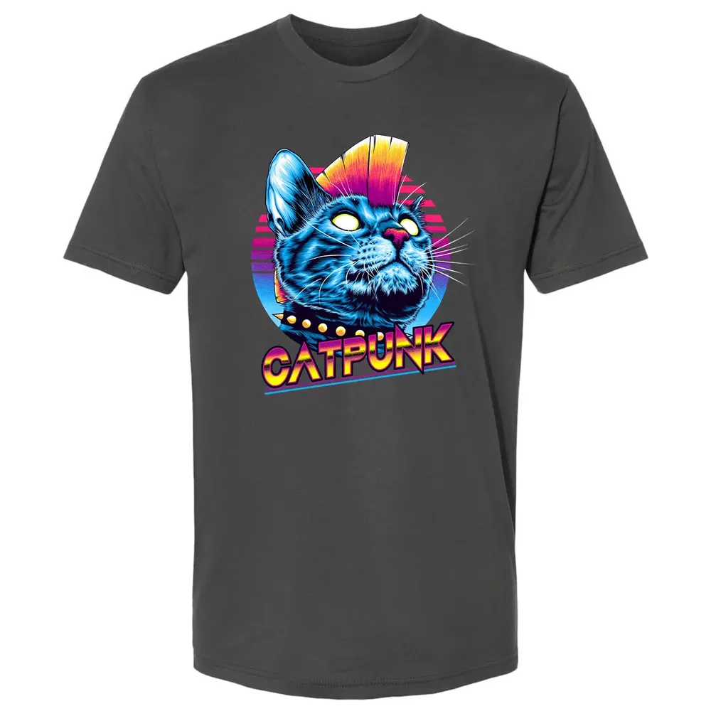 CatPunk Premium Unisex T-shirt - 8